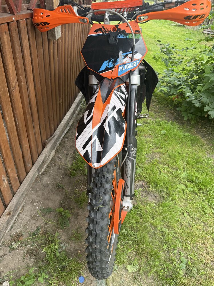 KTM SXF uszkodzony