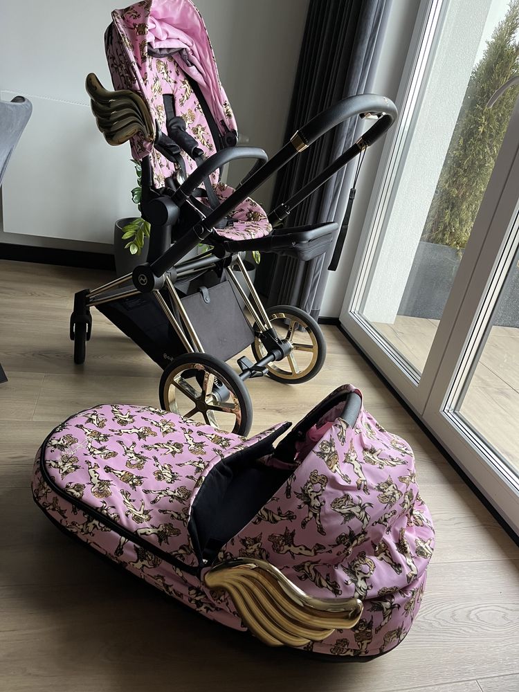 Cybex Priam 2.0 Jeremy Scott Cherubs Pink