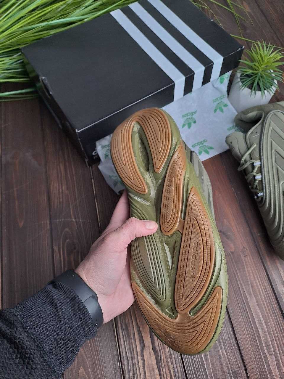 СКИДКА! 43 (26,5см) Adidas Ozelia хаки адидас озеля озелі хакі адіки