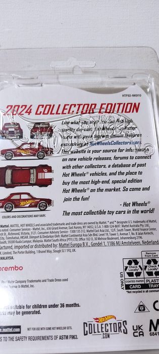 Hot Wheels Collector Edition Ford Escort RS