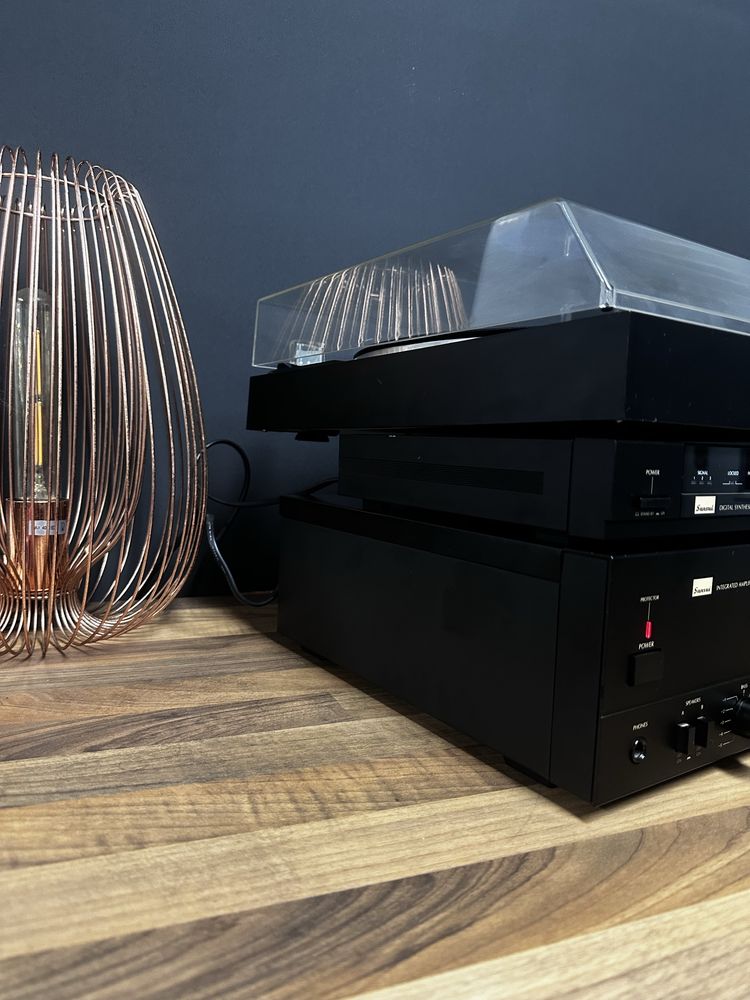 Zestaw Audio Sansui P-D15 , TU-D33X, AU-G33X-gramofon,tuner,wzmacniacz