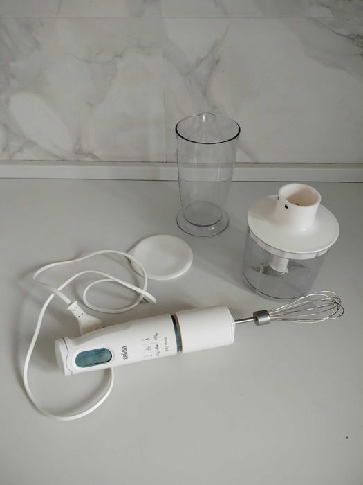 Блендер погружной Braun 4179 300Вт с насадками исправен