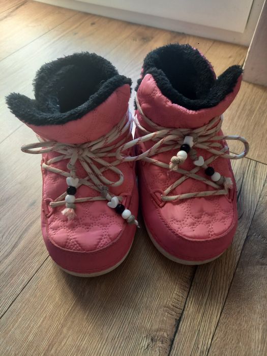 Zimowe buty śniegowce dziecięce 34/35