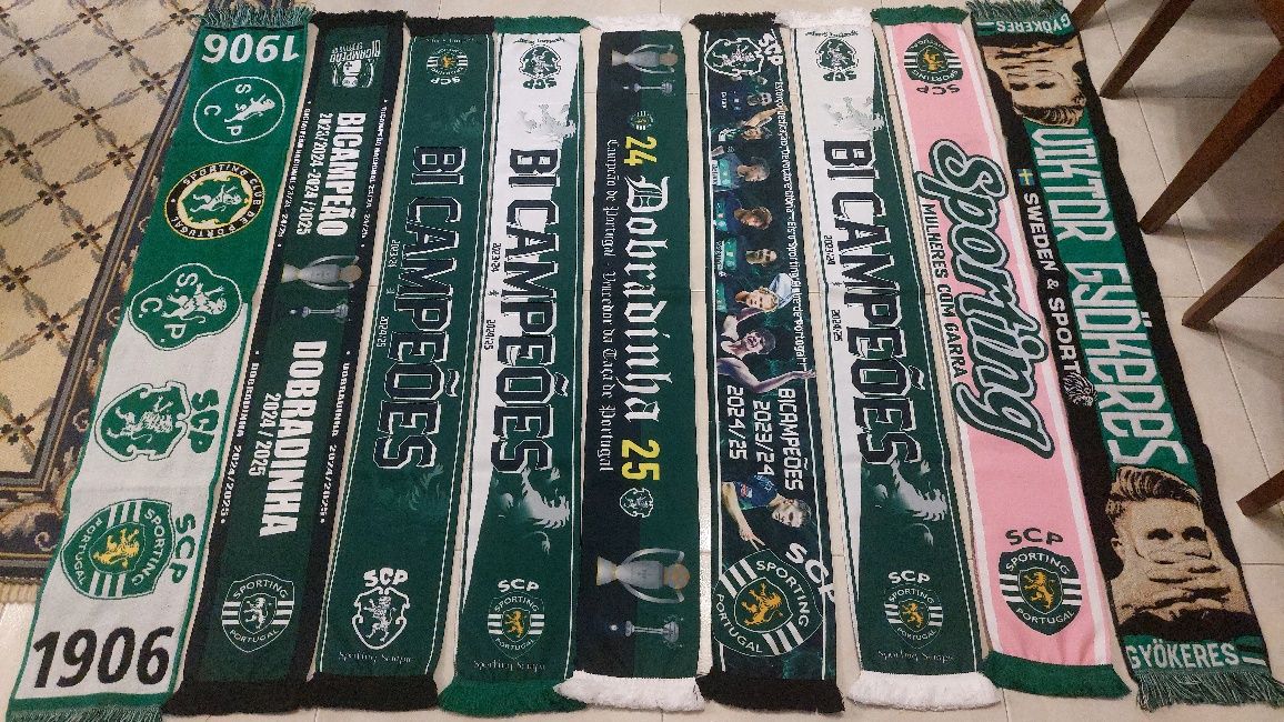 9 cachecois do sporting bi campeao e Dobradinha