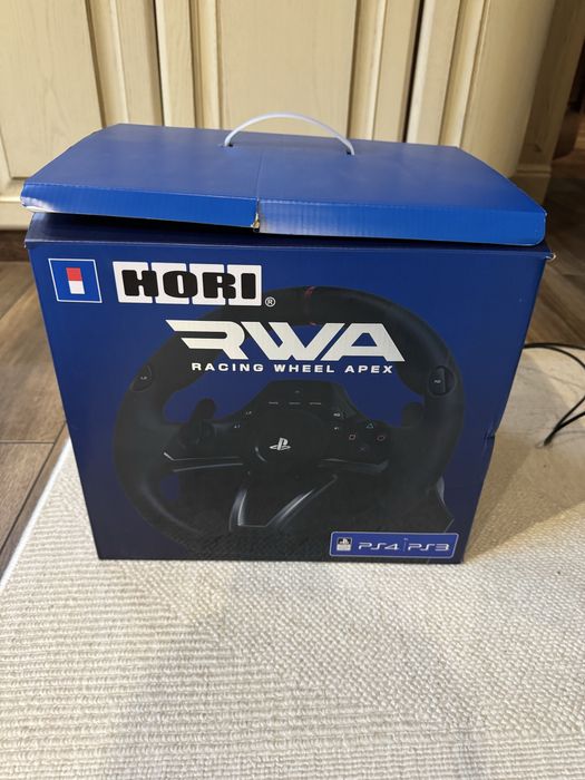 Кермо Hori Racing Wheel  Apex PS4 black