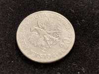 Монети: 20 злотих 1977, 2 франки 1989