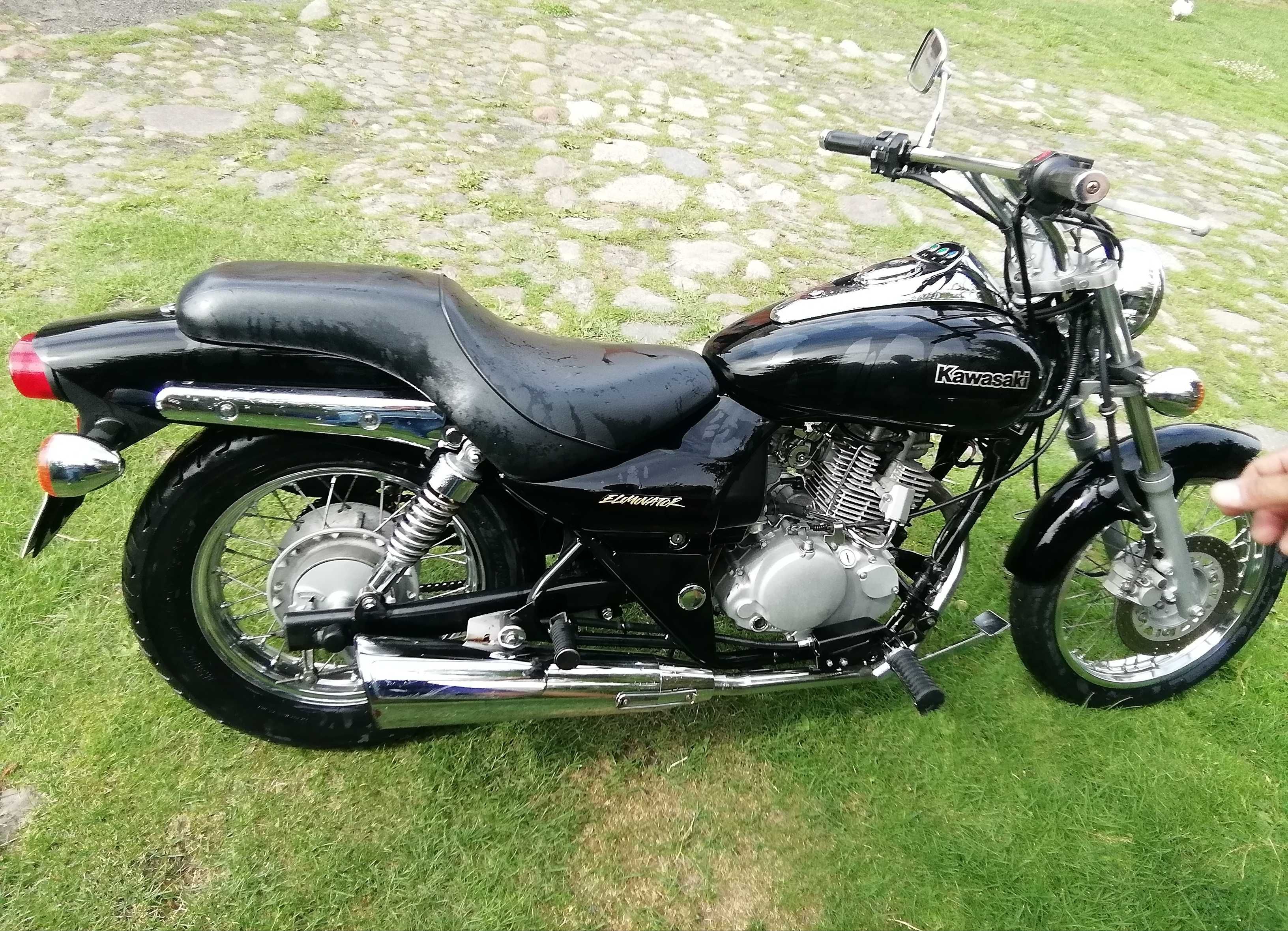 Motocykl Kawasaki Eliminator od kobiety stan bardzo dobry