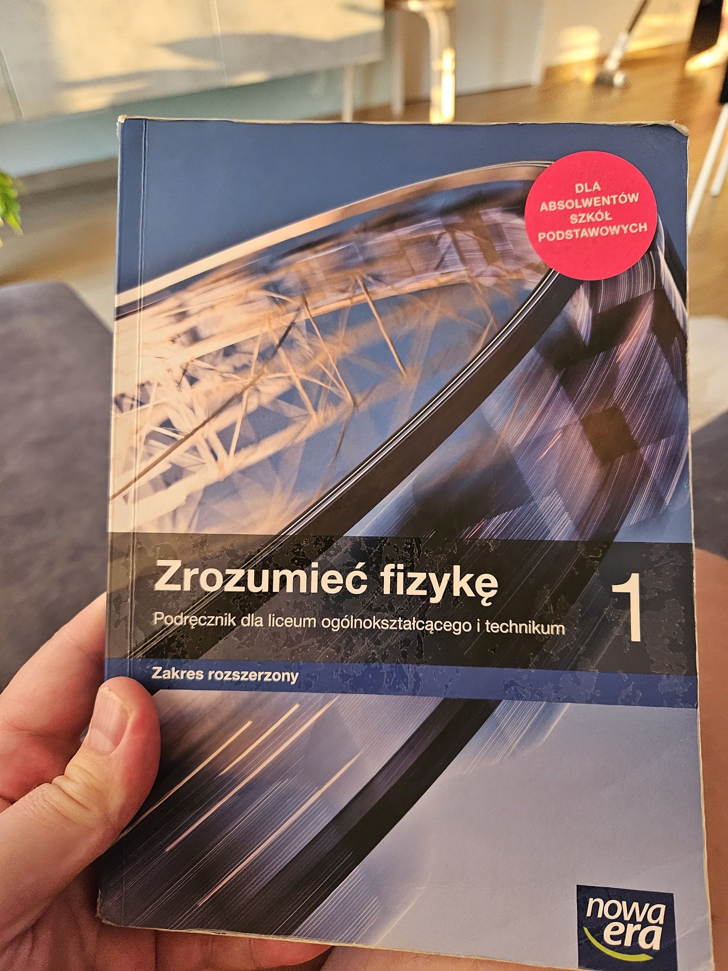 Zrozumieć fizykę 1, dla liceum i technikum, zakres rozszerzony.