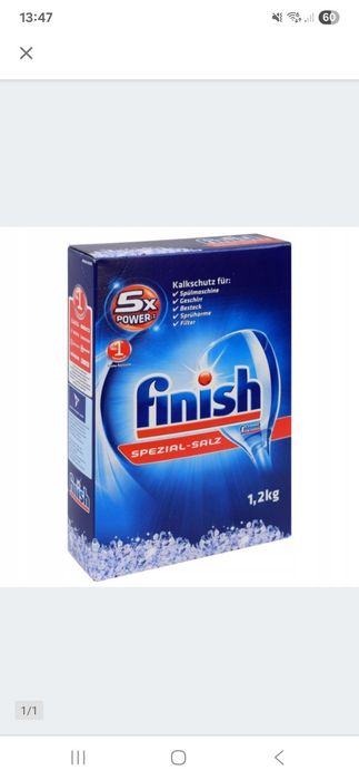 Sól do zmywarki FINISH