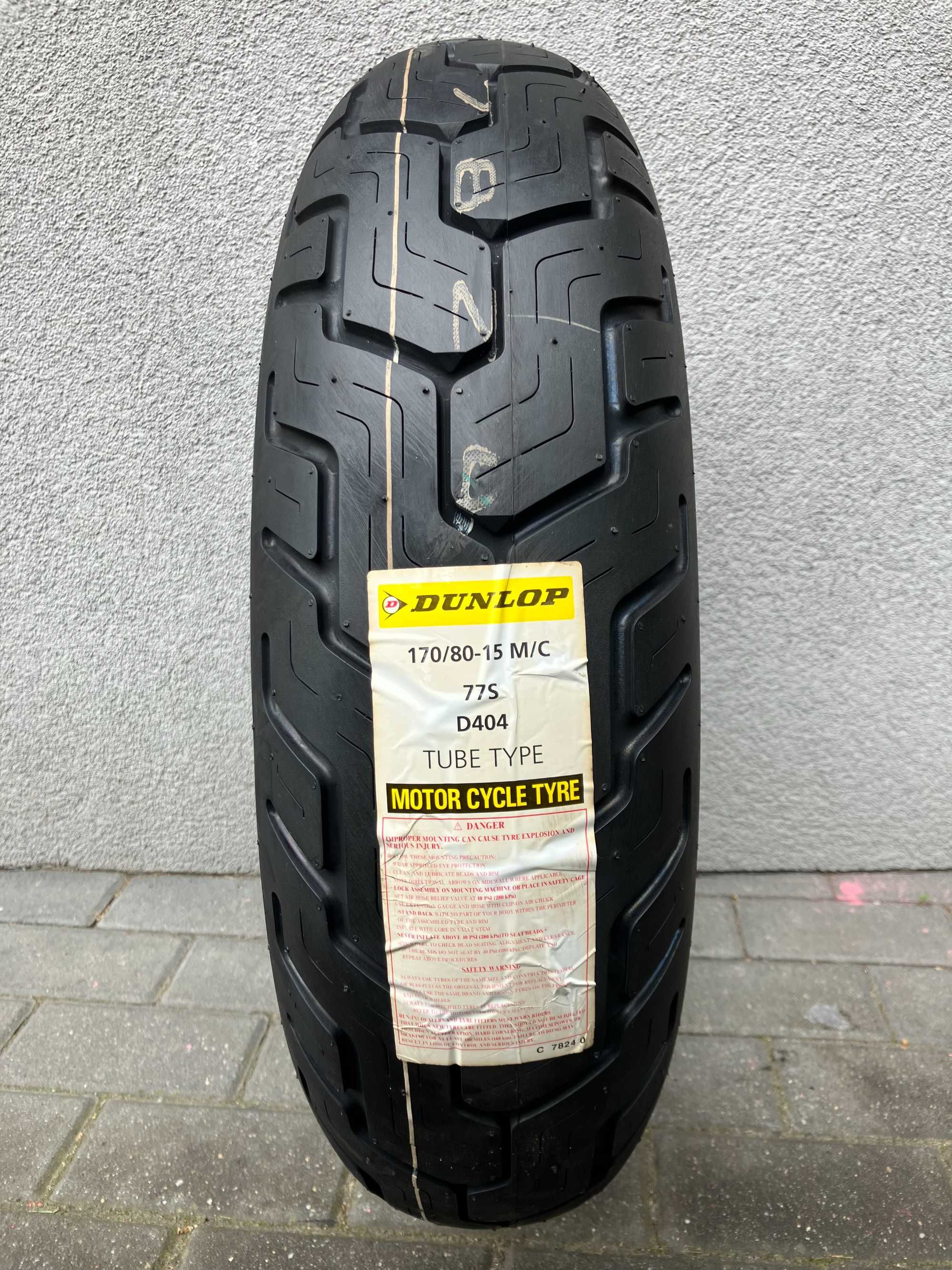 170/80-15 Dunlop D404 Honda VT Shadow YAMAHA XVS 650 Drag Star Classic