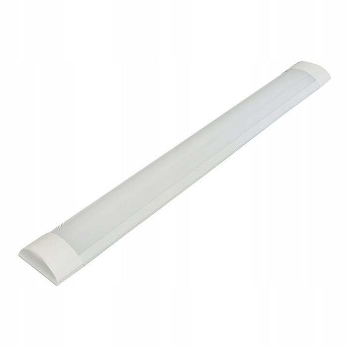 Lampa sufitowa LED 60cm 18W 6500K zimna natynkowa plafon świetlówka