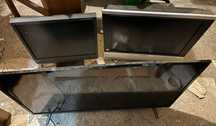 2x Uszkodzone monitory Sharp Aquos