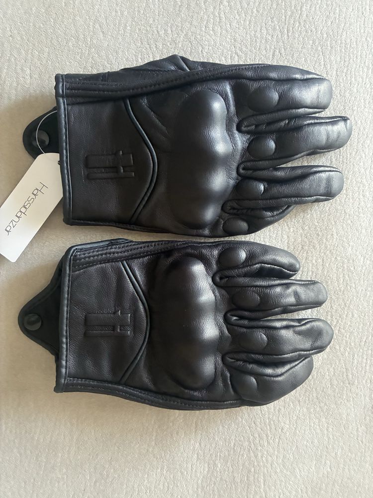 Luvas moto cabedal