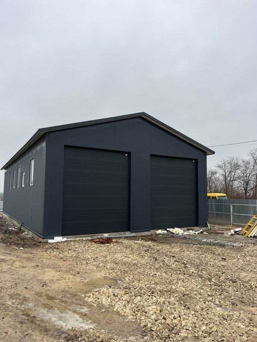 Ангар • Склад • Зерносховище ПІД КЛЮЧ Сендвіч панелі Монтаж!