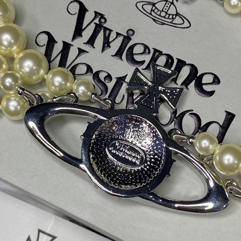 Vivienne westwood Triple pearl necklace, вивьен вествуд намисто