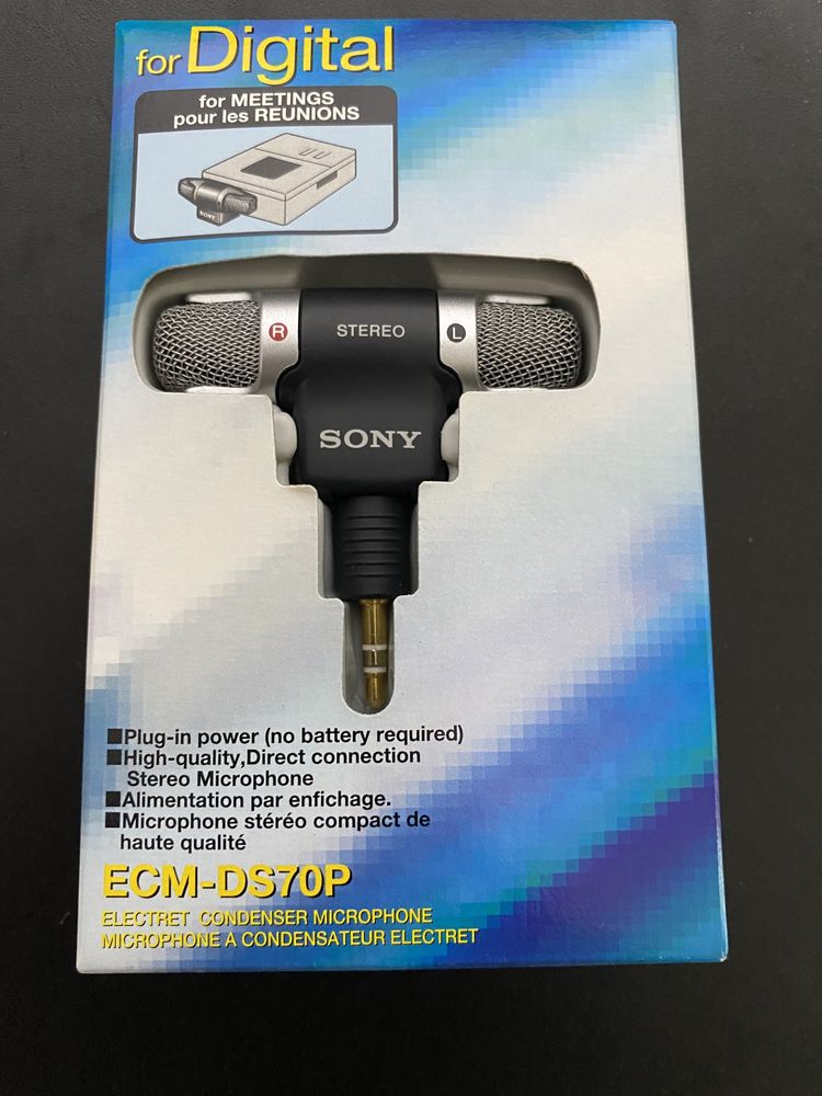Microfone SONY ECM-DS70P