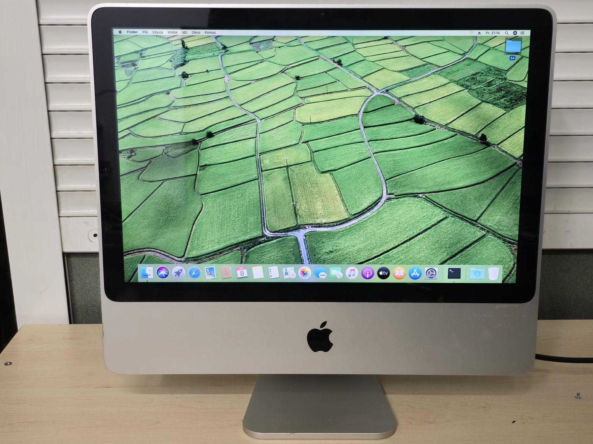 Komputer Stacjonarny z Monitorem Apple iMac 20' 4GB RAM Dysk 500GB Cat