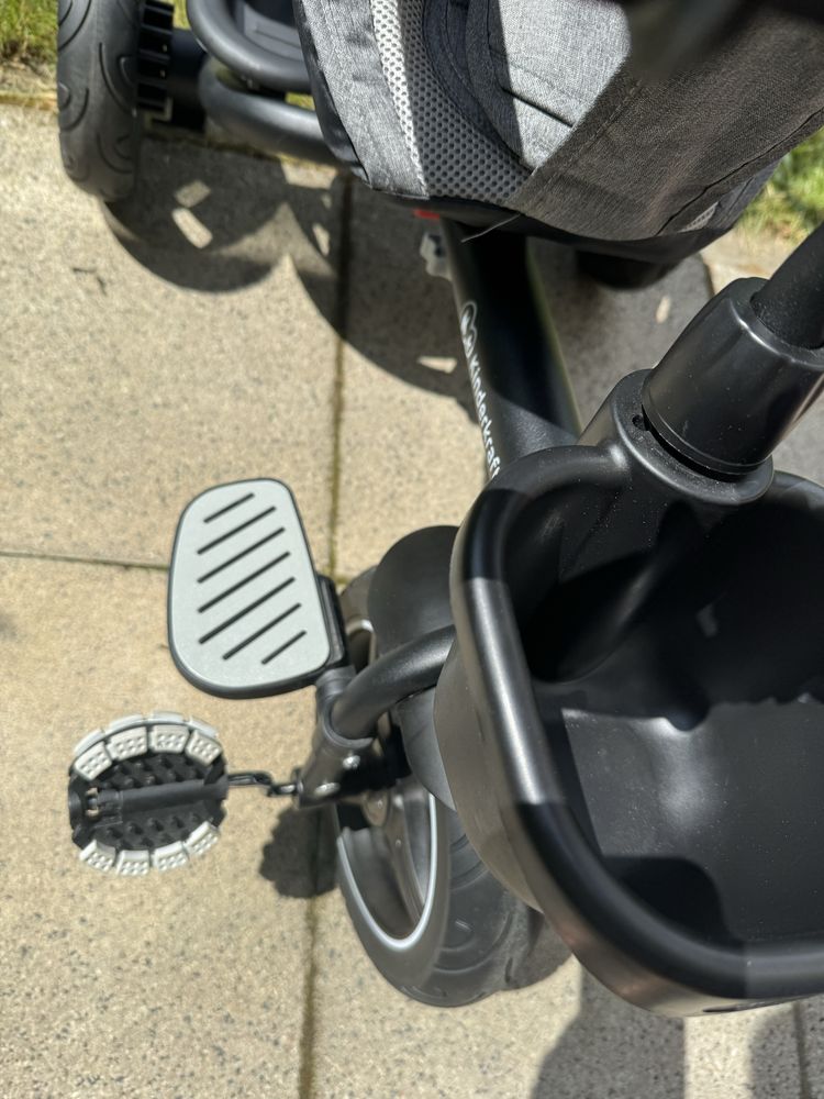 Rowerek trójkołowy Kinderkraft SPINSTEP kolor Grey