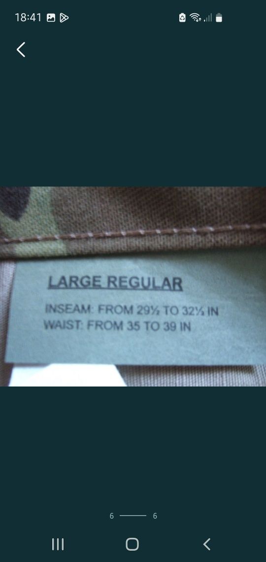 Spodnie BDU/us army/multicam/Cry precision