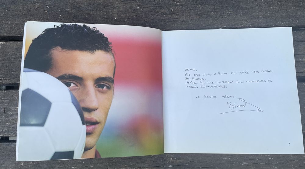 Vendo livro Simão Sabrosa futebol