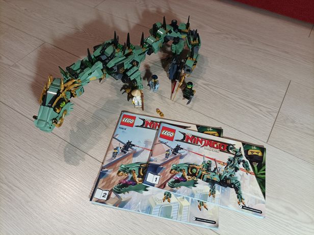 LEGO ninjago 70612 mech zielony smok