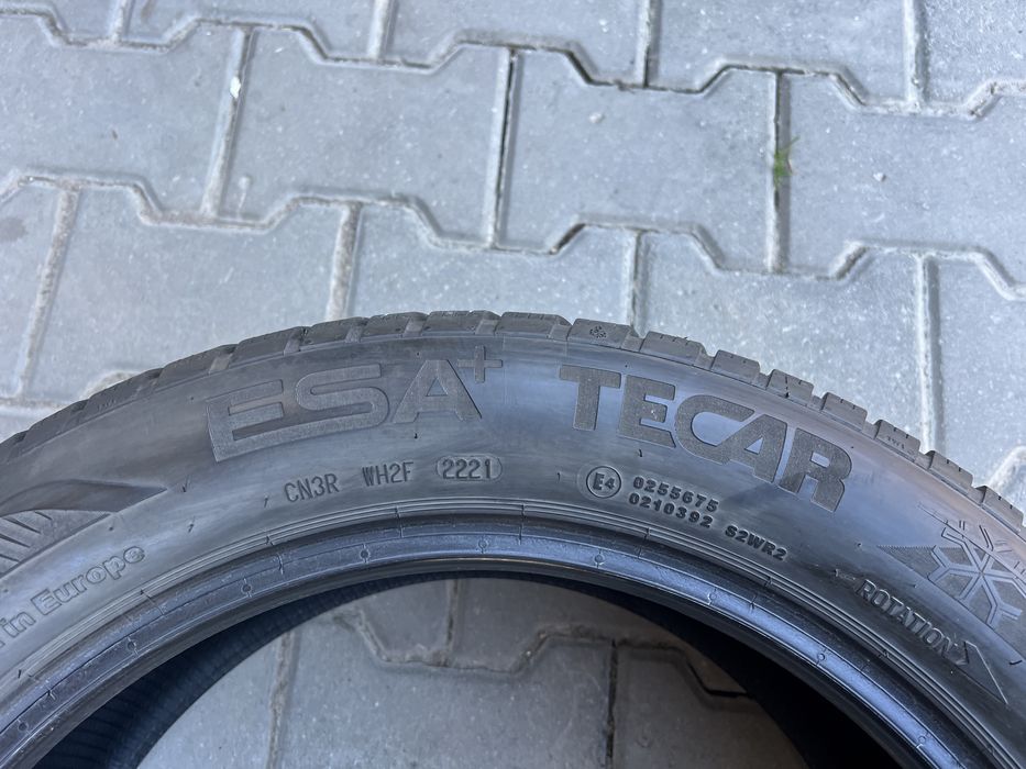 Opony Zimowe 215/55/17 Rok 2021 Bieżnik 6,5mm Komplet 4szt