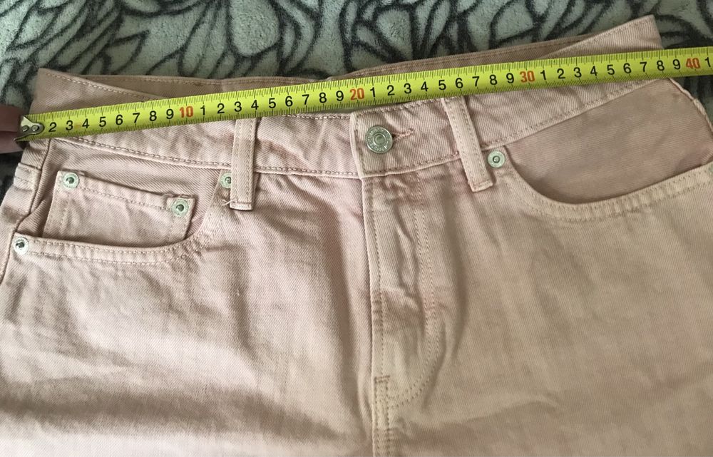 Джинсовые короткие  шорты Mango, размер 38, на С-М