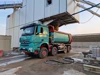 Suchy beton towarowy Stabilizacja Podsypka z transportem