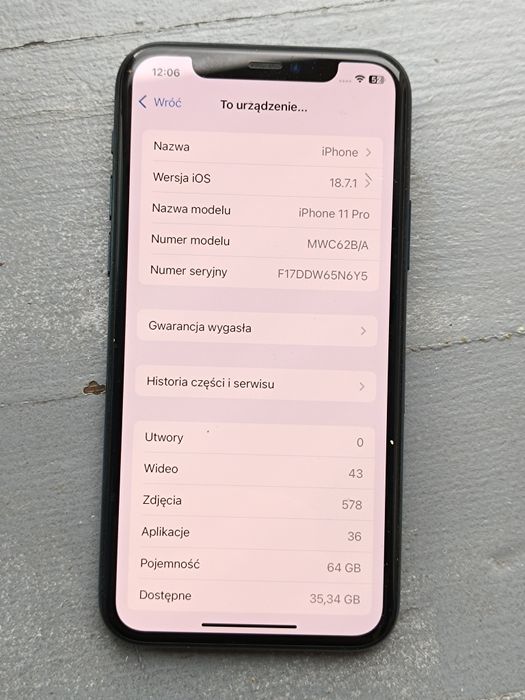 Iphone 11 pro 64 gb