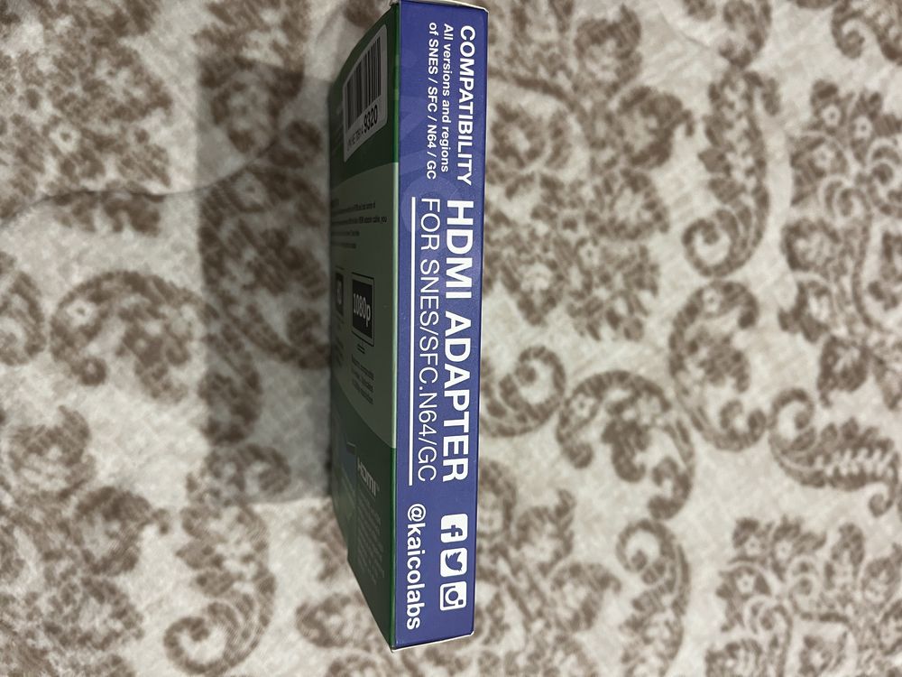 Hdmi adaptador Kaico para SNES/SFC/N64/GC