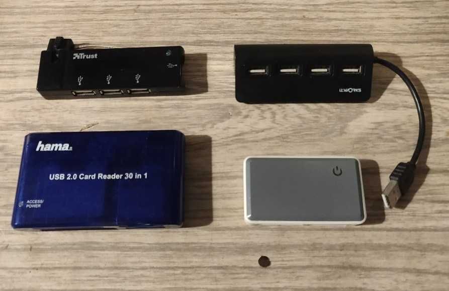 Hub USB / Leitor de Cartões