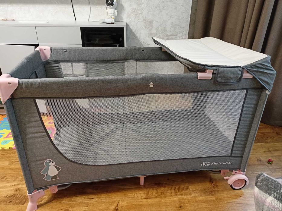 Ліжко-манеж Kinderkraft