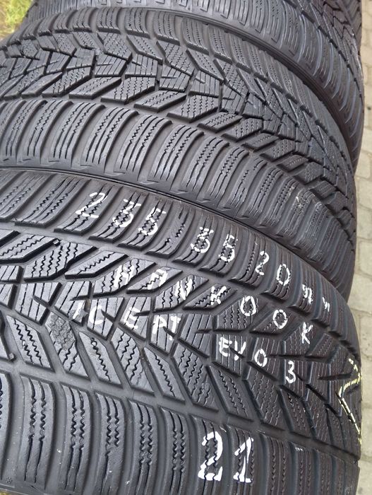 opony 4szt. 235/35/20 Hankook Winter i CEPT EVO 3 , 2021 rok