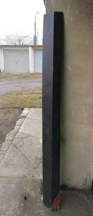 Obróbka blacharska dachu- pas nadrynnowy czarny mat- NOWY!
