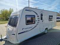 Bailey Pageant Sancerre  LUX Przyczepa 4-5 osobowa, Dwie sypialnie, Duża Łazienka