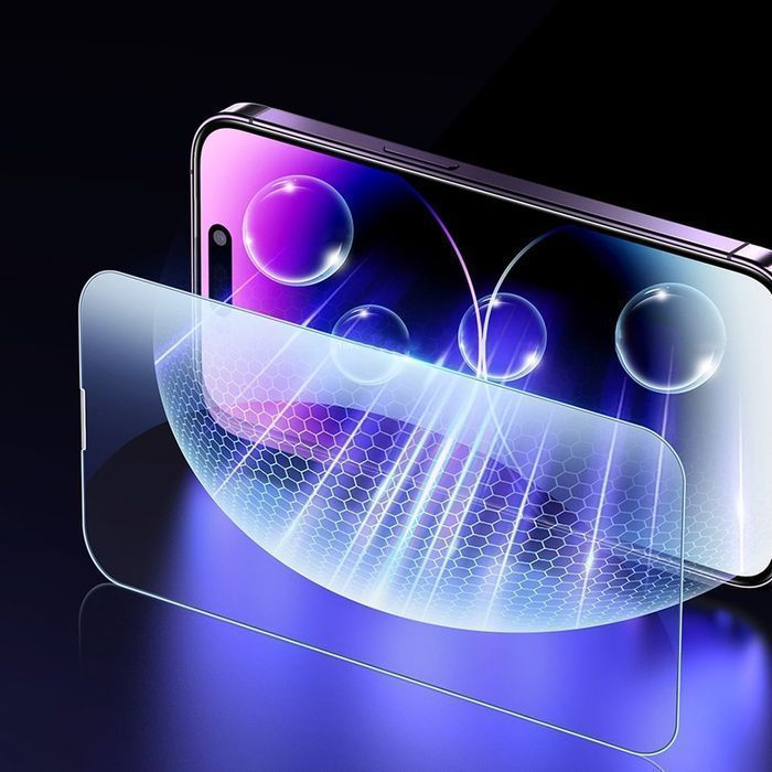 Szkło Hartowane Baseus do iPhone 14 Pro z Filtrem Blue Light