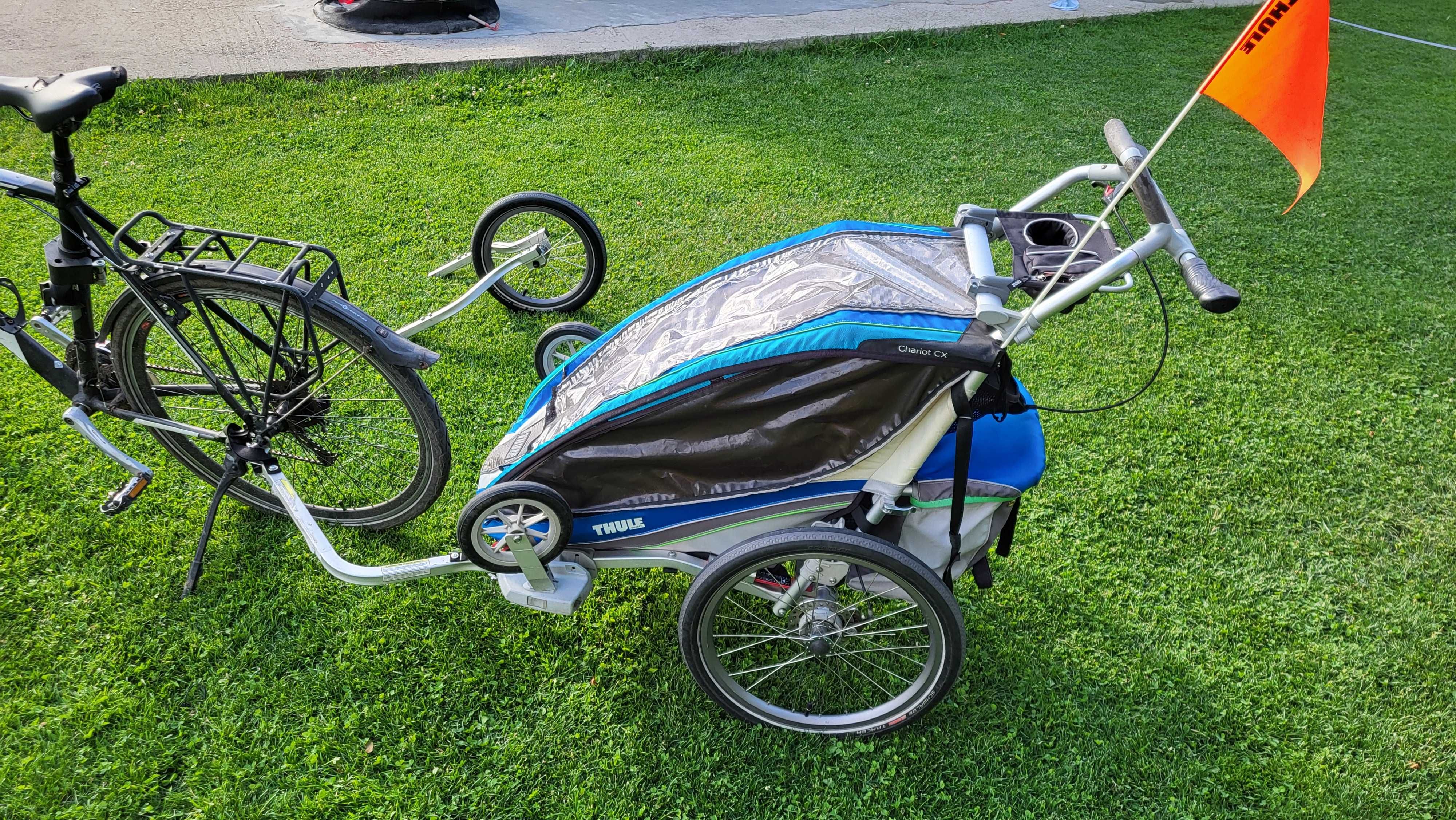 Thule Chariot CX1 z maksymalnym wyposażeniem