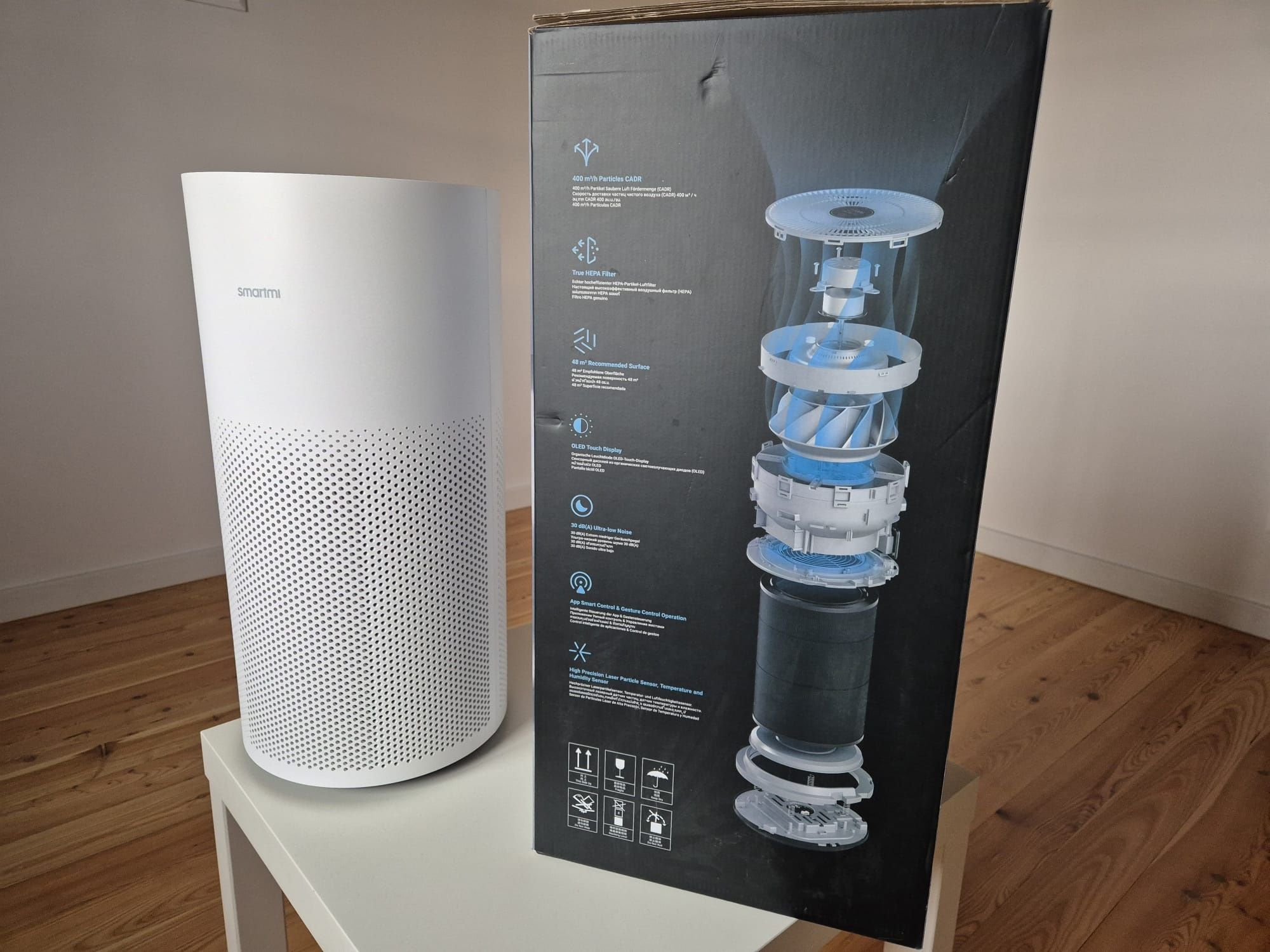 Oczyszczacz powietrza Xiaomi Smartmi Air Purifier jak NOWY