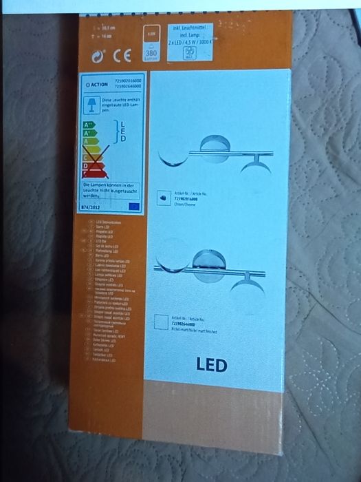 Lampa sufitowa LED