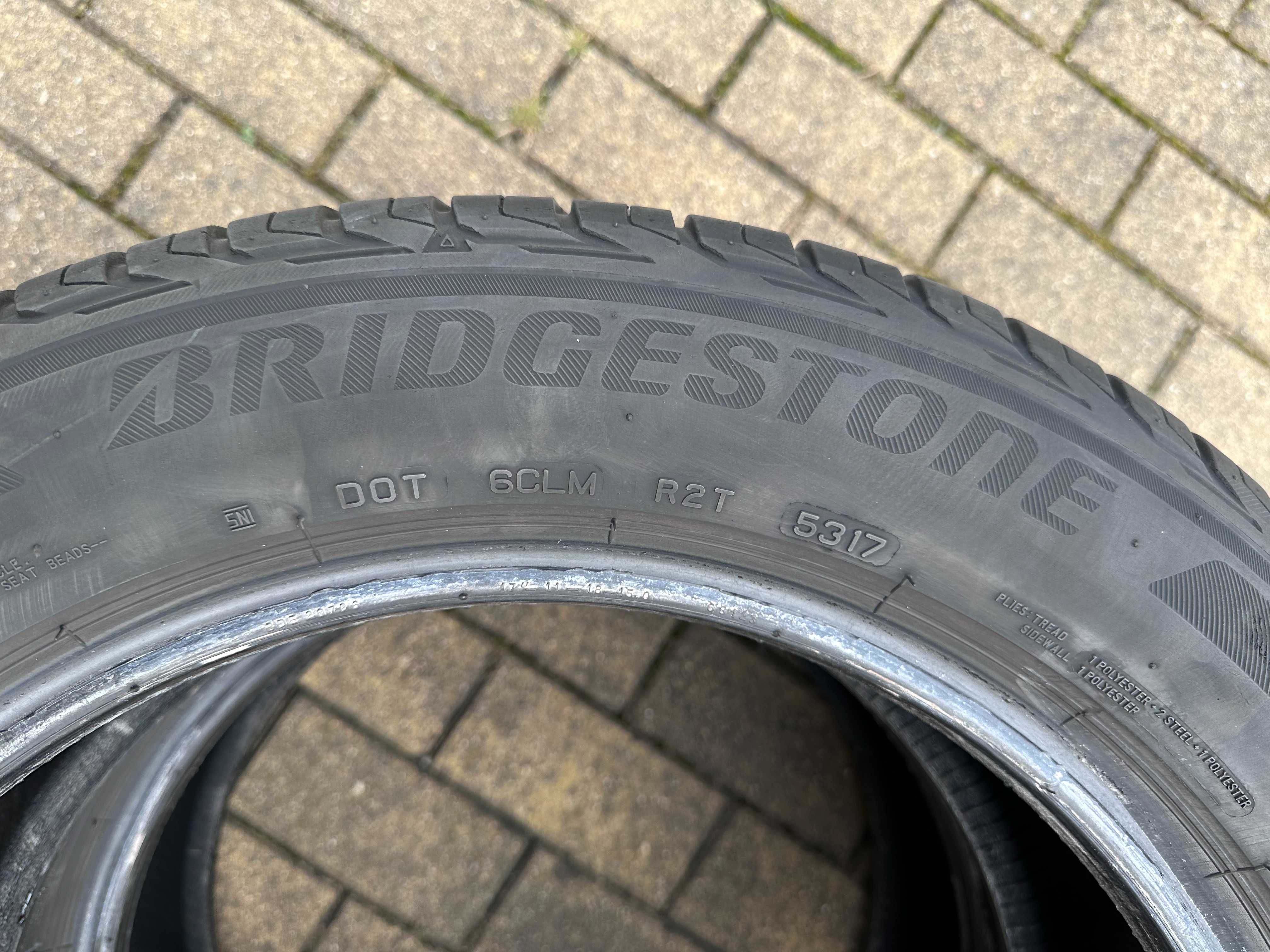 Opony Bridgestone Turanza T001 215/55R17 94V 2 szt. stan bardzo dobry