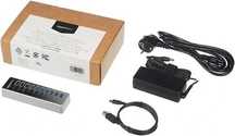 Amazon Basics 10-portowy HUB USB-A z zasilaczem 65 W (20 V/3,25 A)