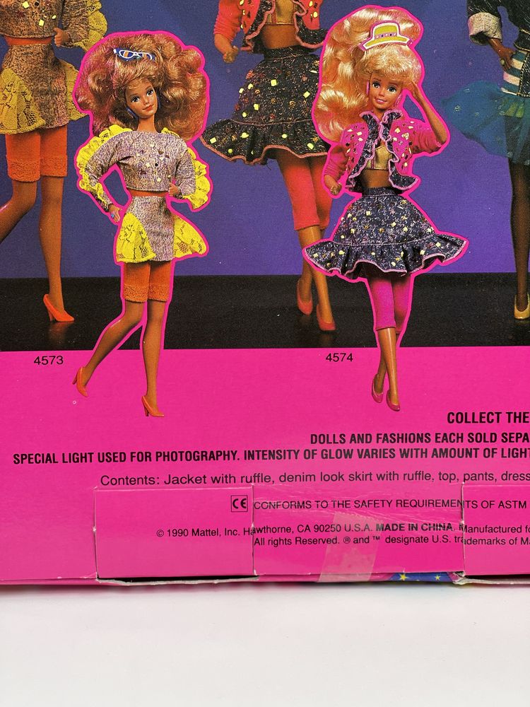 Barbie and the Beat Doll Fashions 1990