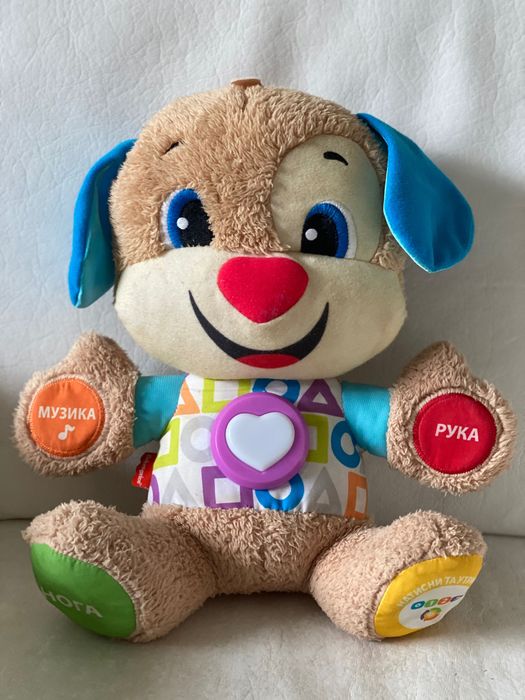 Інтерактивна іграшка украінською мовою! Розумне Цуценя Fisher-Price