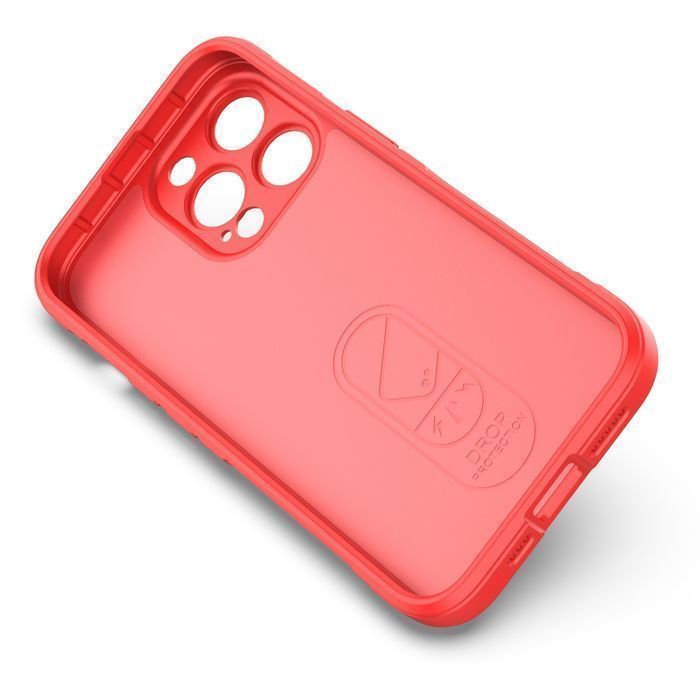 Etui Magic Shield Case iPhone 13 Pro Red - Elastyczny Pokrowiec