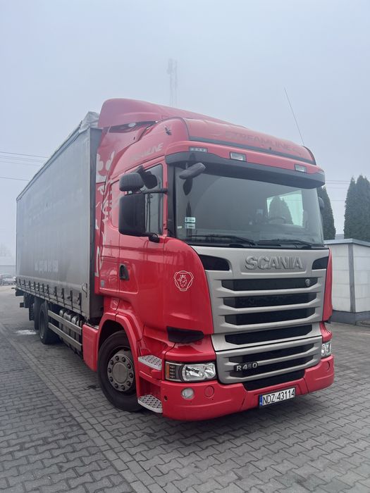 Scania R410 /2014/winda /oś skrętna/26ton dmc/