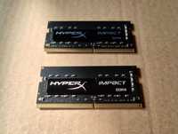 Оперативная память HyperX Impact SO-DIMM DDR4 2666MHz 16GB Kit 2x8GB