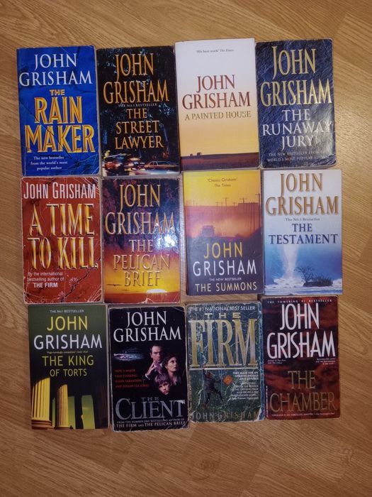Coleção livros John Grisham