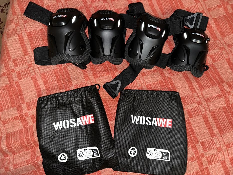 Мотозащита, экипировка, наколенники, налокотники, wosawe