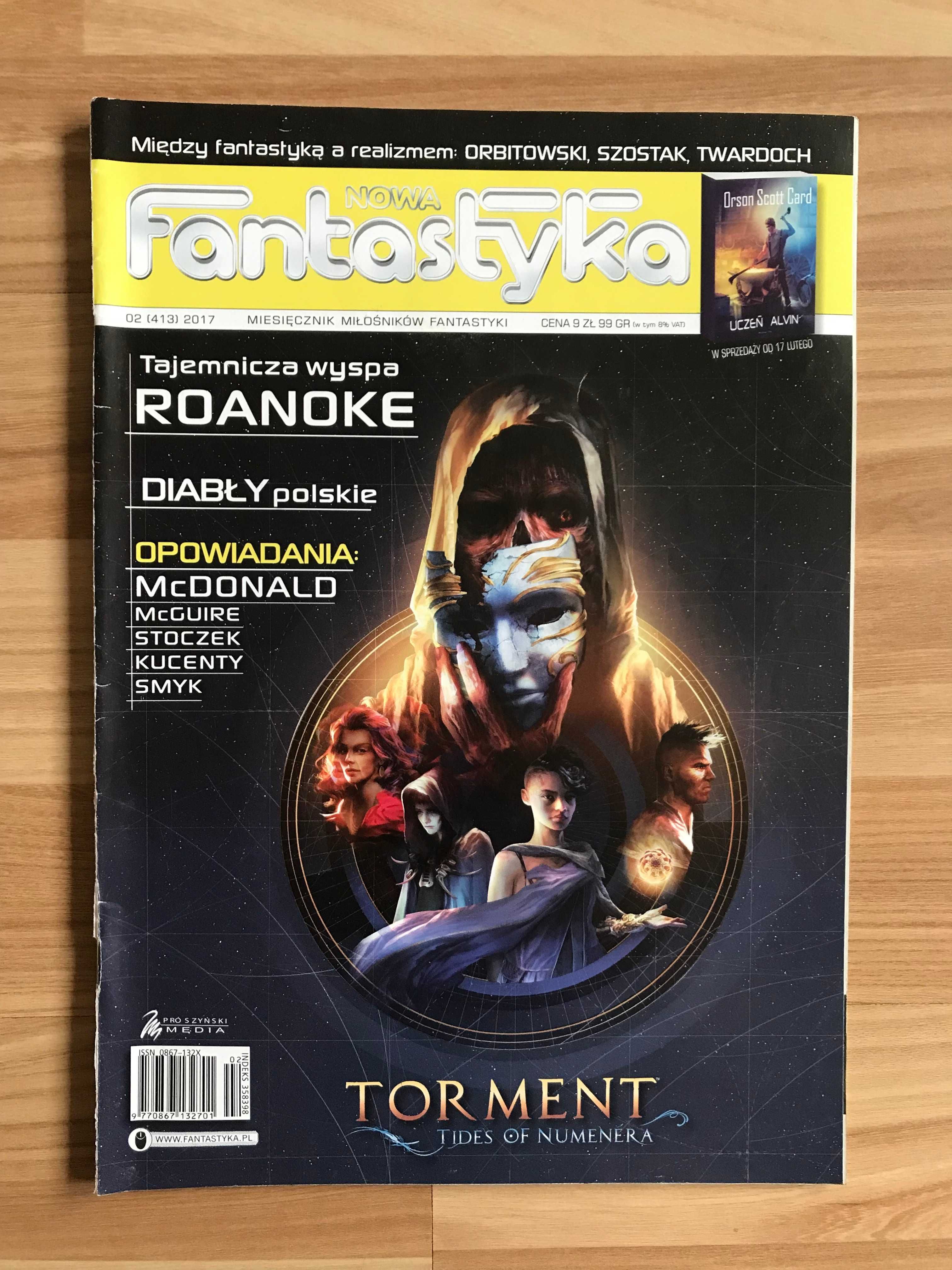 Nowa Fantastyka 2 (413) 2017 Orbitowski Twardoch Torment Star Wars