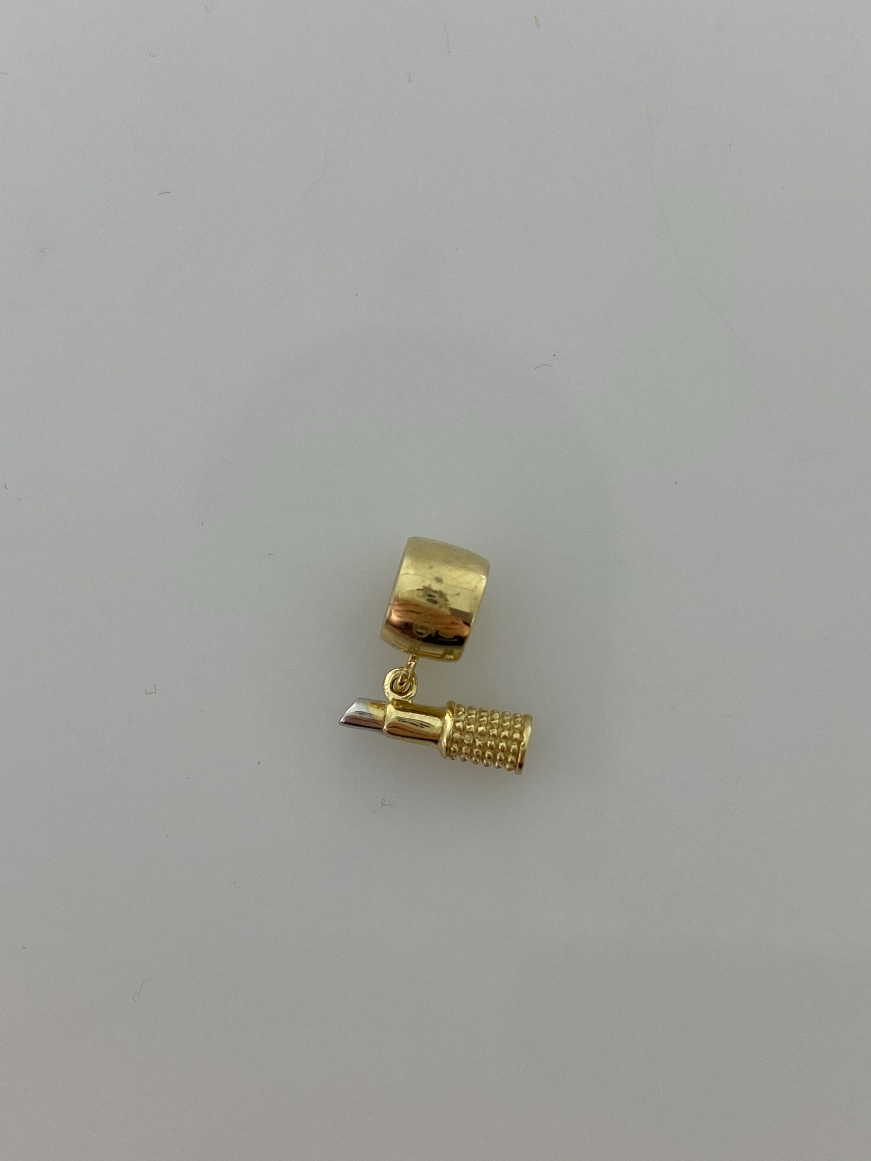 Złoty element charms na bransoletkę Pandora, Próba 585. Nowy (504)